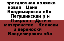  прогулочная коляска новая › Цена ­ 3 500 - Владимирская обл., Петушинский р-н, Покров г. Дети и материнство » Коляски и переноски   . Владимирская обл.